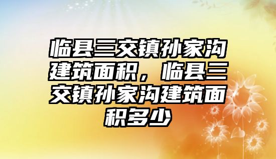 臨縣三交鎮(zhèn)孫家溝建筑面積，臨縣三交鎮(zhèn)孫家溝建筑面積多少
